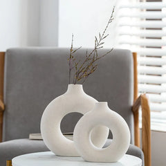 Blumenvase aus Keramik