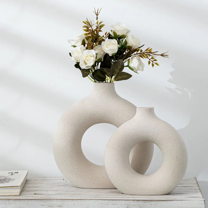 Blumenvase aus Keramik