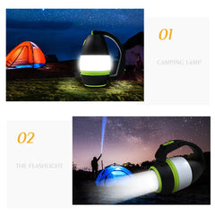 Multifunktions-LED-USB-Campingleuchte