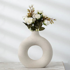 Blumenvase aus Keramik