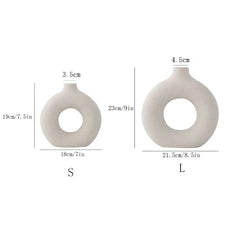 Blumenvase aus Keramik