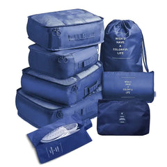 8-teiliges Reise-Organizer-Set mit großer Kapazität